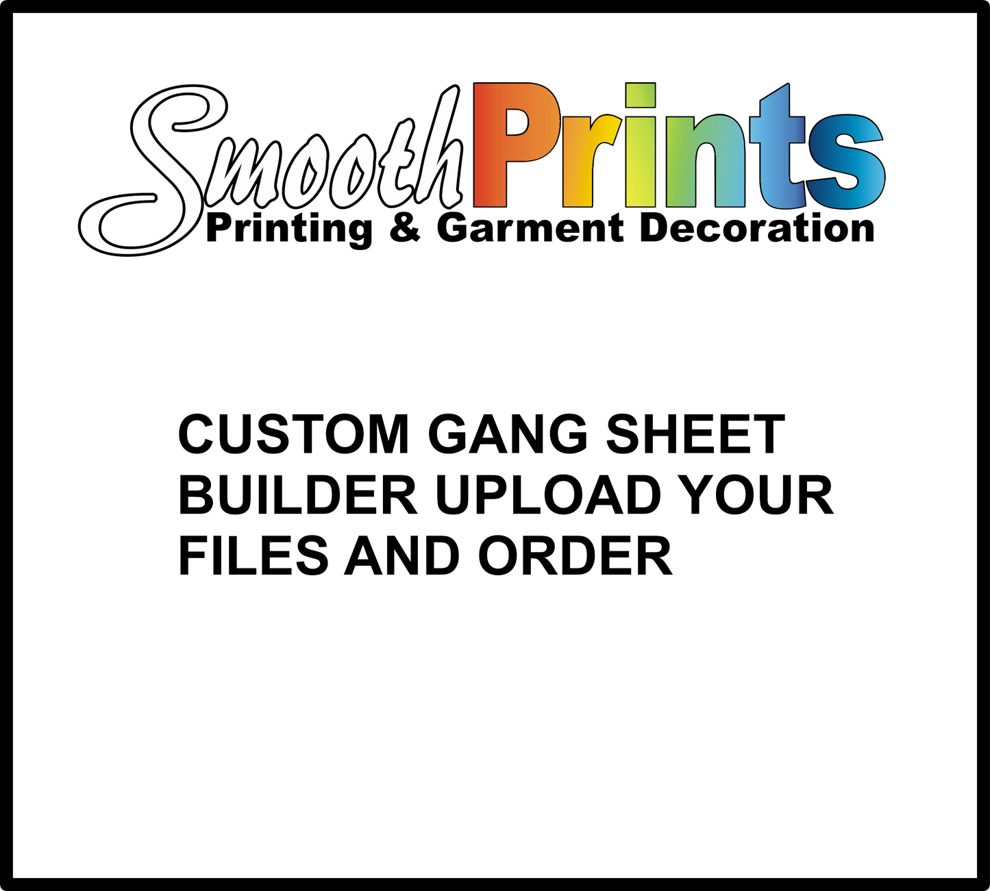 Build Your Own Gang Sheet