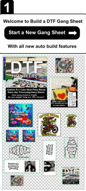 Build Your Own Gang Sheet